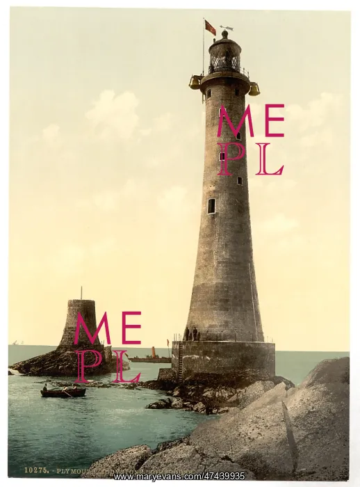 : Eddystone Lighthouse, Plymouth, England : Eddystone Lighthouse, Plymouth, England