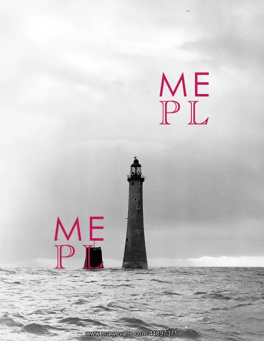 : Eddystone Lighthouse, south of Plymouth, Devon : Eddystone Lighthouse, south of Plymouth, Devon