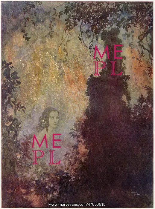 : To - - by Edgar Allan Poe, Dulac illustration : To - - by Edgar Allan Poe, Dulac illustration