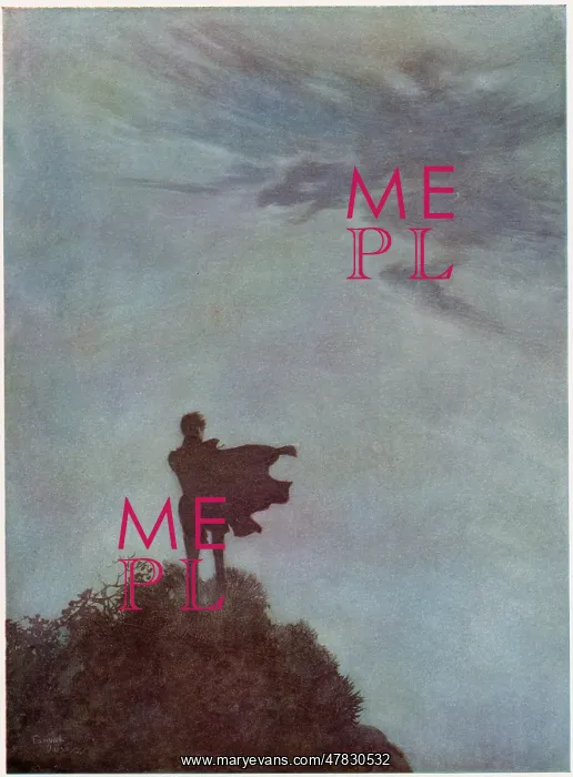 : Alone by Edgar Allan Poe, Dulac illustration : Alone by Edgar Allan Poe, Dulac illustration