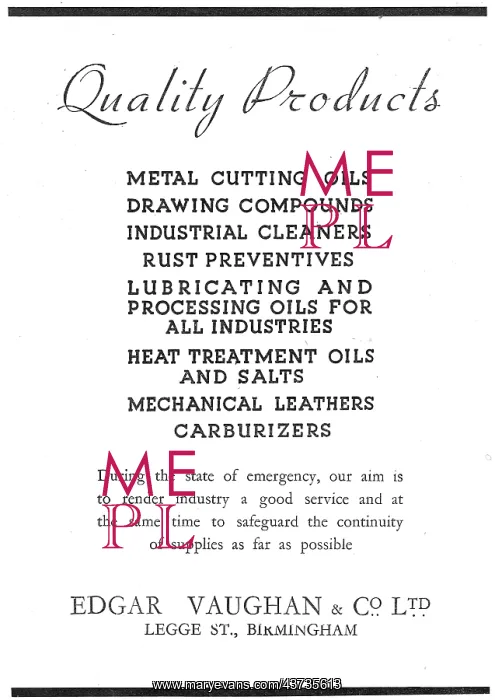 : Edgar Vaughan - Oils & Compounds For The : Edgar Vaughan - Oils & Compounds For The
