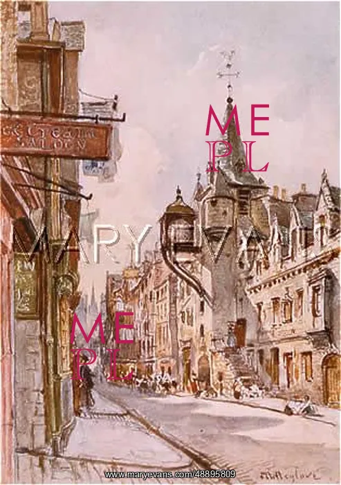 : EDINBURGH / CANONGATE 1904 : EDINBURGH / CANONGATE 1904