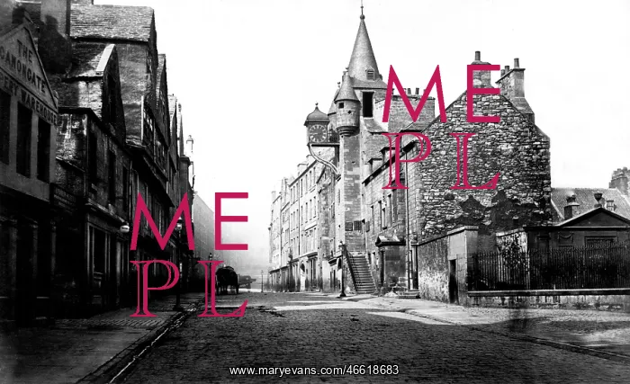  : Edinburgh, the Canongate Tolbooth c1890