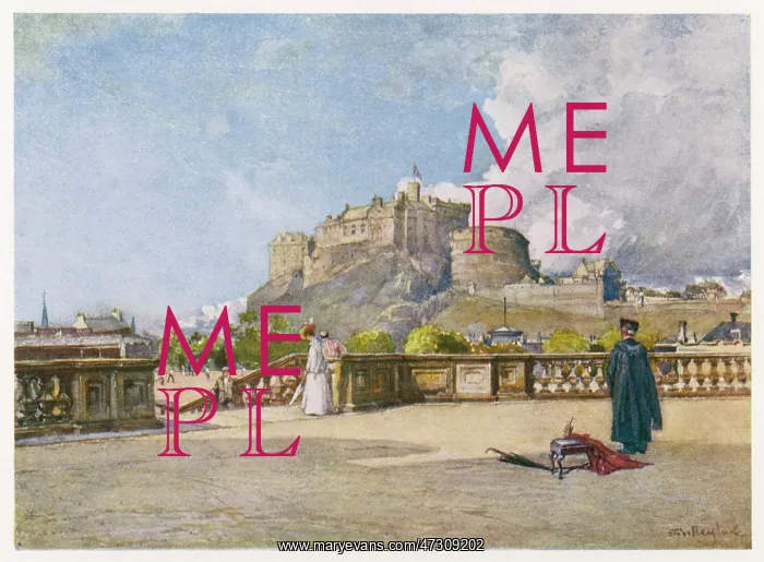 : EDINBURGH CASTLE / 1904 : EDINBURGH CASTLE / 1904