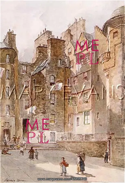 : EDINBURGH / LAWNMARKET : EDINBURGH / LAWNMARKET