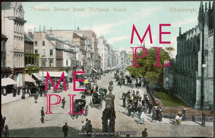 : EDINBURGH / PRINCES STREET : EDINBURGH / PRINCES STREET
