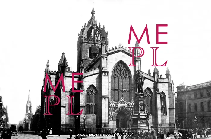  : Edinburgh, St Gile's Cathedral c1900