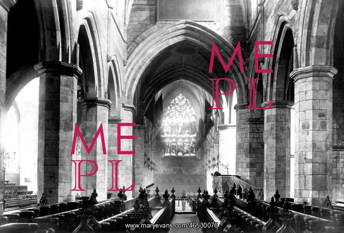: Edinburgh, St Giles's Cathedral, the Choir looking west 1897 : Edinburgh, St Giles's Cathedral, the Choir looking west 1897