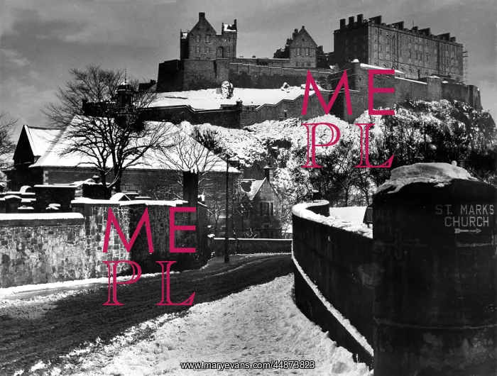 : EDINBURGH IN WINTER : EDINBURGH IN WINTER