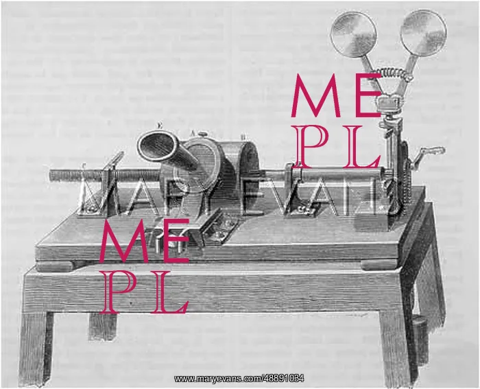 : EDISON'S 1878 PHONO : EDISON'S 1878 PHONO