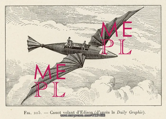 : Edison's Flying Canoe : Edison's Flying Canoe