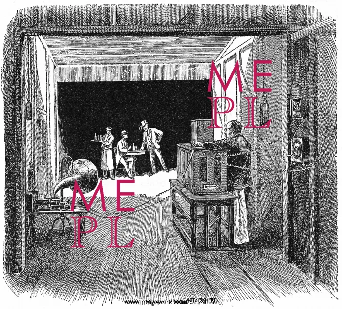 : Edison's Kinetographic Theatre (c.1891). In this : Edison's Kinetographic Theatre (c.1891). In this