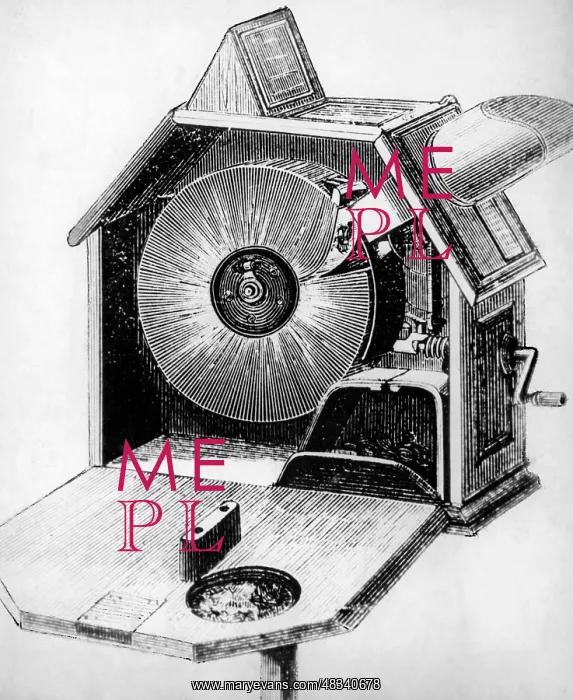 : Edison's kinetoscope, 1892 : Edison's kinetoscope, 1892