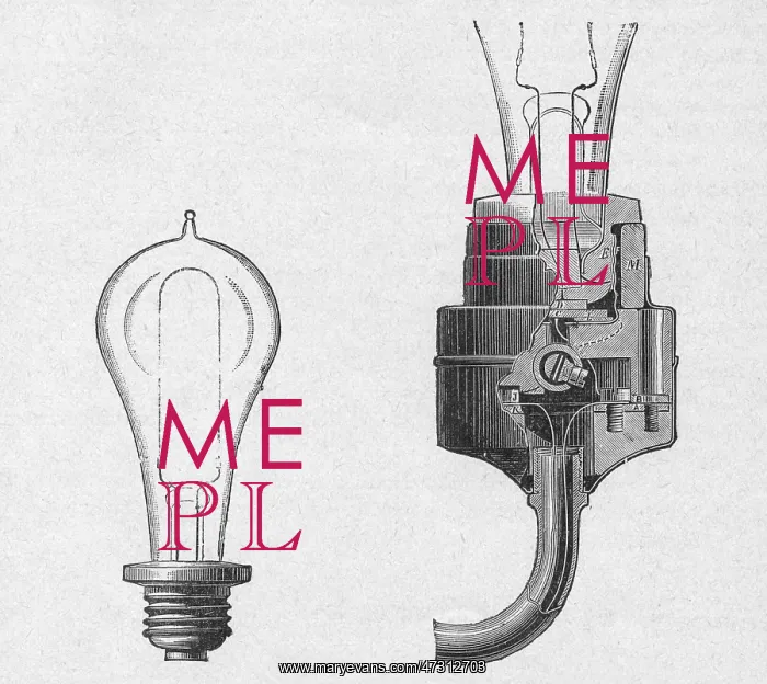 : EDISON'S LAMP / ORIGINAL : EDISON'S LAMP / ORIGINAL