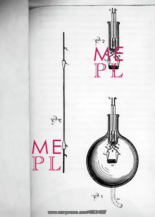: Edison's patent application for filament lamp : Edison's patent application for filament lamp