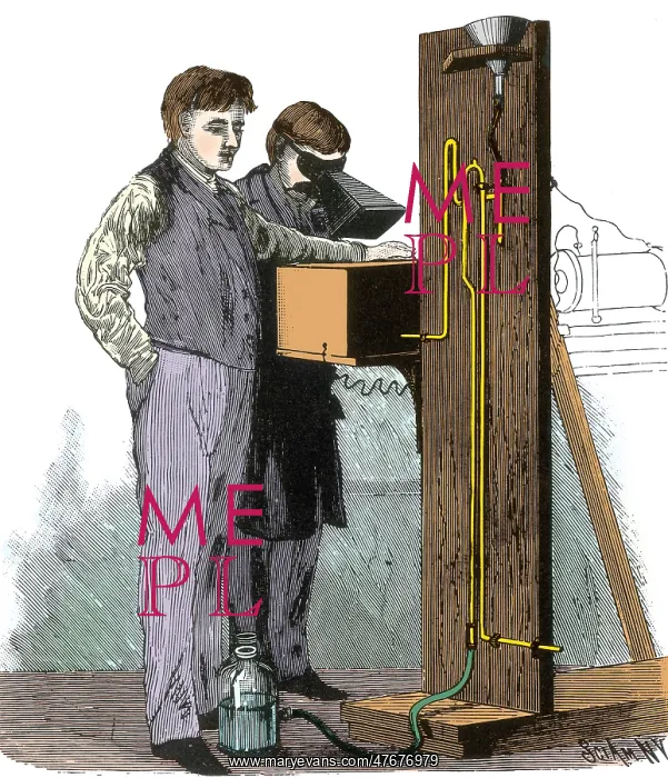 : Edison's X-Ray Apparatus, 1896 : Edison's X-Ray Apparatus, 1896