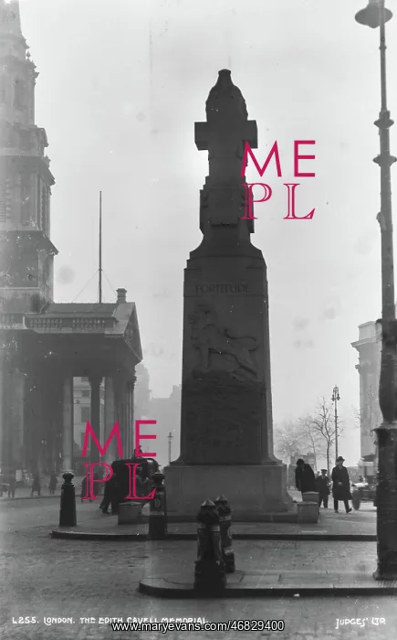 : The Edith Cavell Memorial : The Edith Cavell Memorial