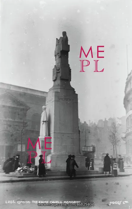 : The Edith Cavell Memorial : The Edith Cavell Memorial