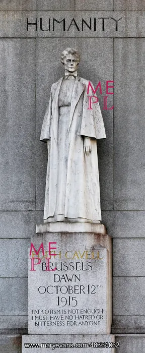 : Edith Cavell Memorial London : Edith Cavell Memorial London