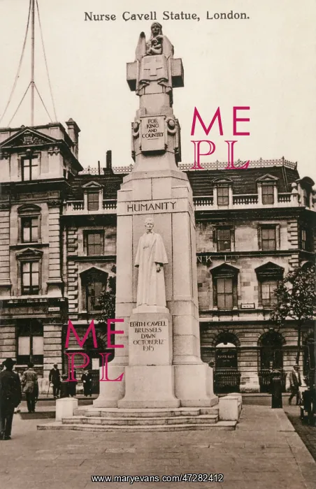 : EDITH CAVELL MONUMENT : EDITH CAVELL MONUMENT
