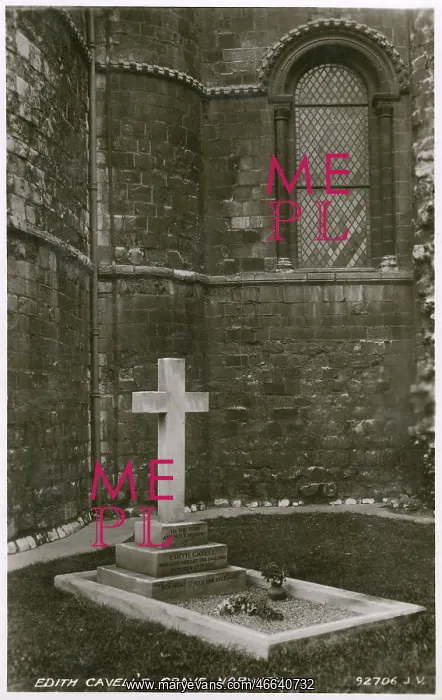  : EDITH CAVELL'S GRAVE