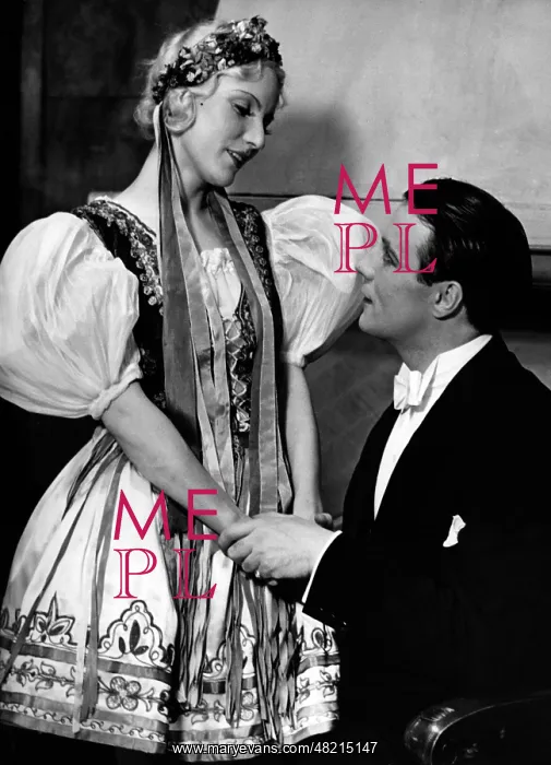 : Edith d'Amara and Johannes Heesters 1935 : Edith d'Amara and Johannes Heesters 1935