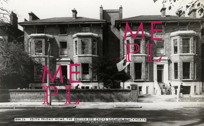 : Edith Priday Home, British Red Cross, Society, Blackheath : Edith Priday Home, British Red Cross, Society, Blackheath