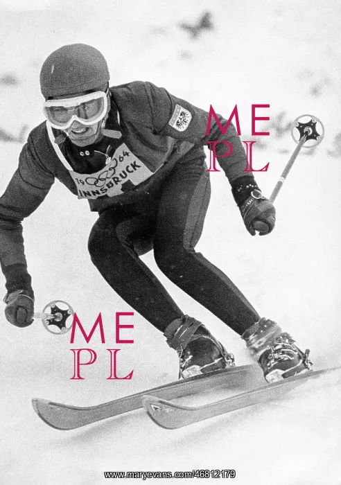 : Edith Zimmermann 1964 Winter Olympics : Edith Zimmermann 1964 Winter Olympics