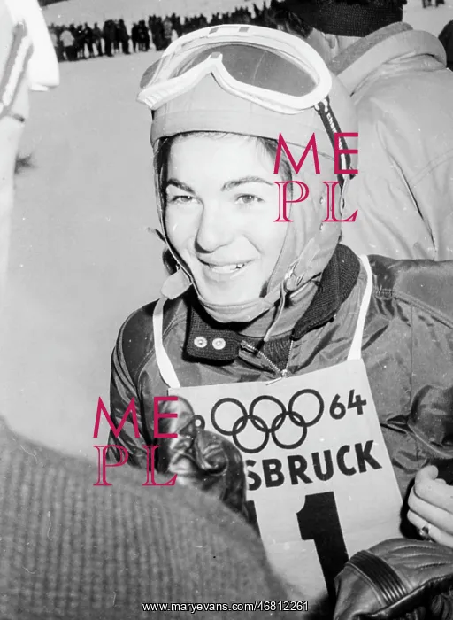 : Edith Zimmermann 1964 Winter Olympics : Edith Zimmermann 1964 Winter Olympics