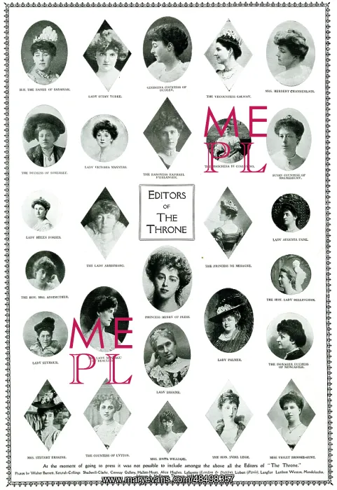  : Editors of The Throne magazine