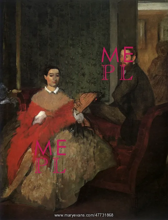  : Edmondo and Therese Morbilli, by Degas