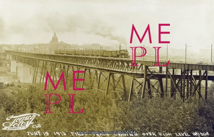 : Edmonton, Alberta, Canada - High Level Bridge : Edmonton, Alberta, Canada - High Level Bridge