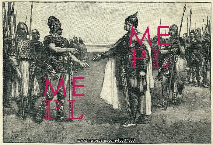 : EDMUND IRONSIDE & CANUTE : EDMUND IRONSIDE & CANUTE