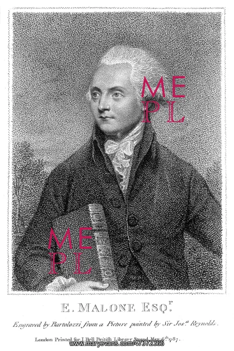 : EDMUND MALONE : EDMUND MALONE