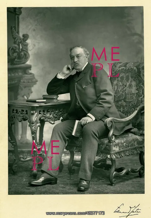 : Edmund Yates, writer and journalist : Edmund Yates, writer and journalist