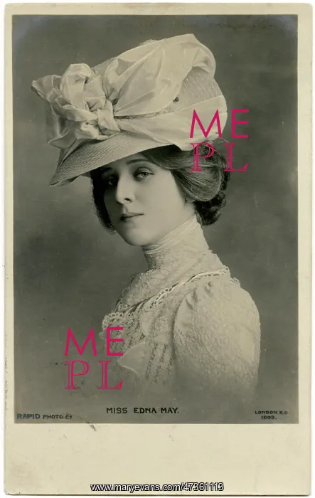 : EDNA MAY'S HAT 1905 : EDNA MAY'S HAT 1905
