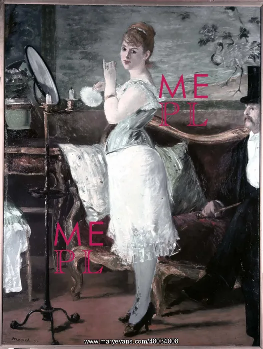  : NANA. Edouard Manet (1832-1883). Nana