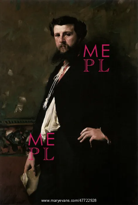 : Edouard Pailleron, by Singer Sargent : Edouard Pailleron, by Singer Sargent