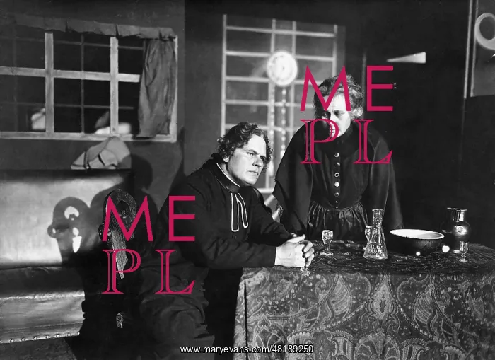 : Eduard von Winterstein and else Bassermann in The Devil's D : Eduard von Winterstein and else Bassermann in The Devil's D