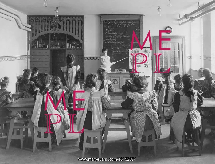 : Education in the school kitchen, 1908 : Education in the school kitchen, 1908