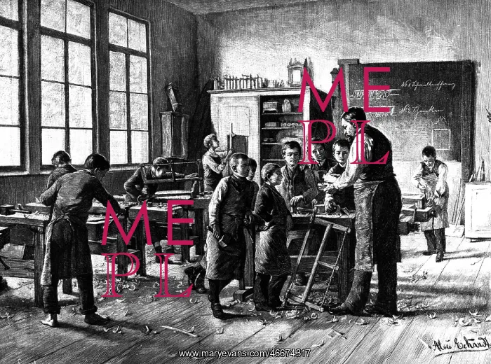 : education, school, manual training in a carpenter's : education, school, manual training in a carpenter's