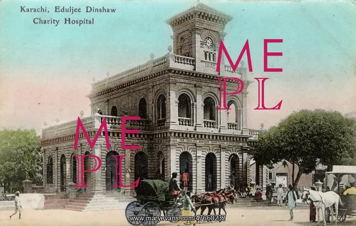 : Eduljee Dinshaw Charity Hospital, Karachi, British India : Eduljee Dinshaw Charity Hospital, Karachi, British India