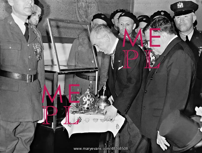 : Edvard Benes and Fiorello La Guardia, 1939 : Edvard Benes and Fiorello La Guardia, 1939