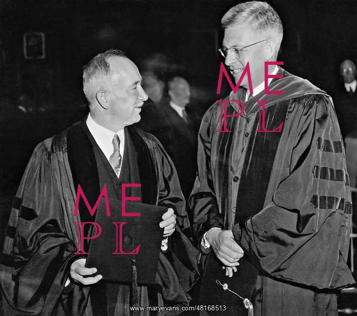 : Edvard Benes and Harold Dodds, 1939 : Edvard Benes and Harold Dodds, 1939