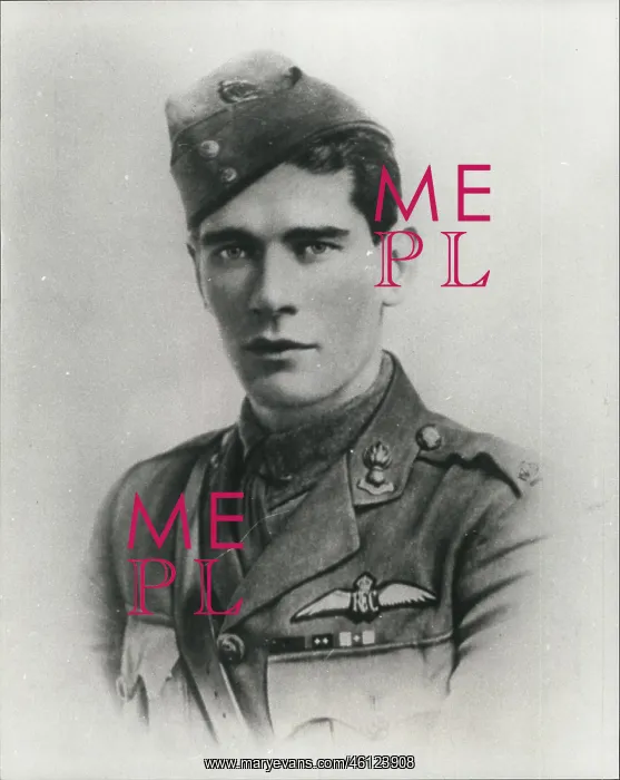 : Edward Corringham Mannock, British flying ace, WW1 : Edward Corringham Mannock, British flying ace, WW1