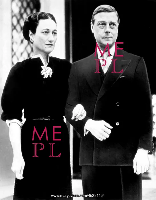 : Edward Duke of Windsor, with the Duchess ? : Edward Duke of Windsor, with the Duchess ?