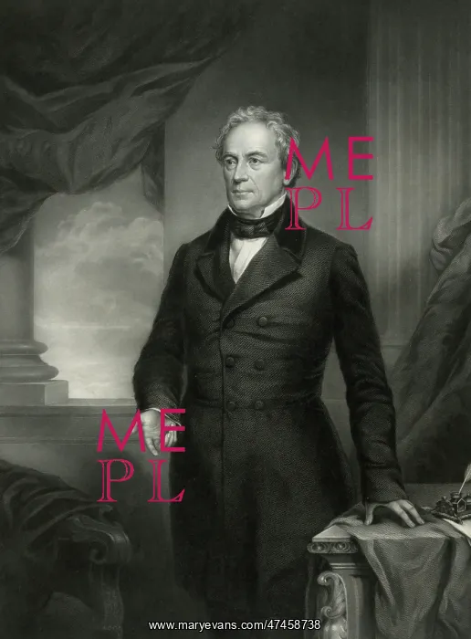 : Edward Everett, three-quarter length portrait, standing, fac : Edward Everett, three-quarter length portrait, standing, fac