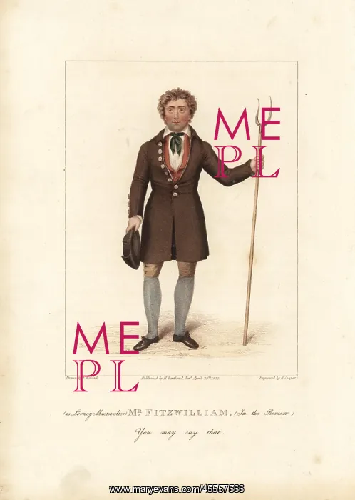 : Edward Fitzwilliam in The Review, 1822 : Edward Fitzwilliam in The Review, 1822