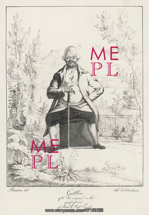 : EDWARD GIBBON (SITTING) : EDWARD GIBBON (SITTING)