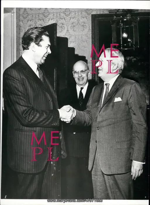 : Edward Heath and Barend Biesheuvel of the Netherlands : Edward Heath and Barend Biesheuvel of the Netherlands